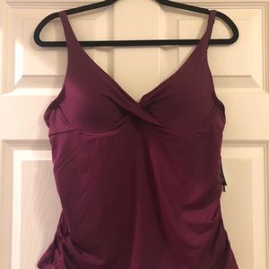 XL tankini bathing suit top